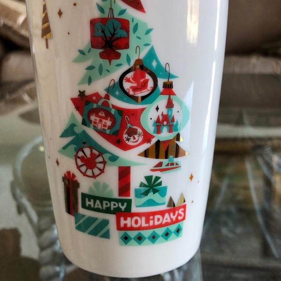 Disney Holiday Starbucks Ceramic Tumble - Picture 4 of 7